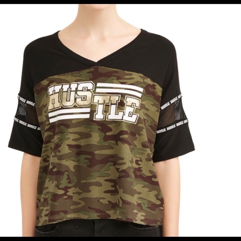 No boundaries camo shirt xxxl